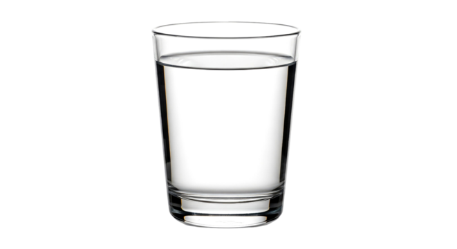 A Glass of Refreshing Water: Pure Hydration and Cleanliness