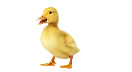 Adorable Yellow Duckling: A Cute and Fluffy Baby Bird