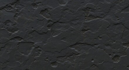Fototapeta premium Dark Gray Textured Wall Background Abstract Rough Surface Pattern