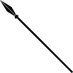 Obraz premium javelin on white background.eps