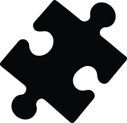 jigsaw puzzle piece on white background.eps