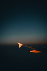 airplane in the sky