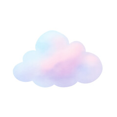 Pastel Watercolor Cloud