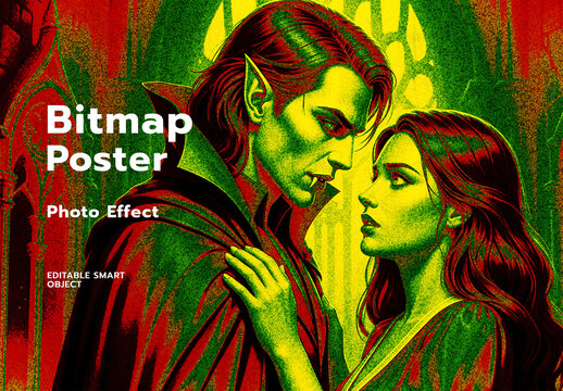 Bitmap Poster Photo Effect