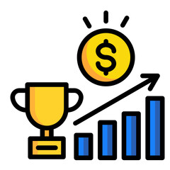 Performance Bonus  Icon Element For Design