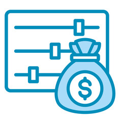 Salary Adjustment  Icon Element For Design
