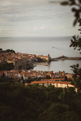 View of Collioure bay 