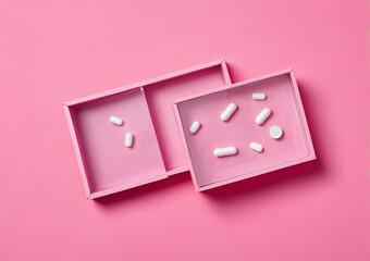 pink pill box