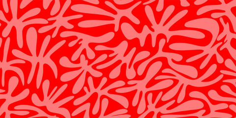 Abstract organic shape background doodle hand drawn background