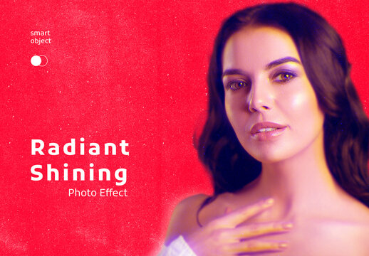 Radiant Shining Photo Effect