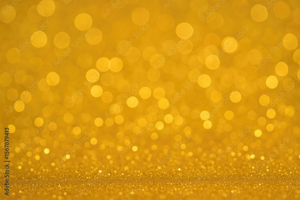 Poster festive holiday scene with abstract patterns and shimmering bokeh effects, featuring vintage-style s
