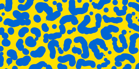 Abstract organic shape background doodle hand drawn background