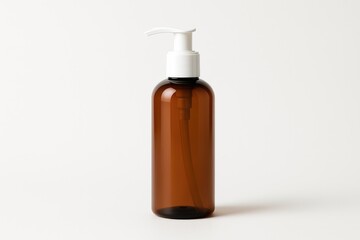Fototapeta premium Beauty product container on a plain white background