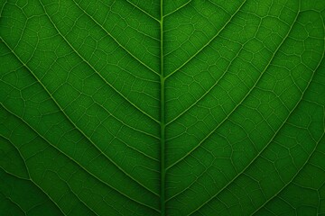 Obraz premium Detailed view of a leaf's intricate surface pattern