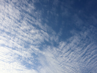 blue sky with clouds