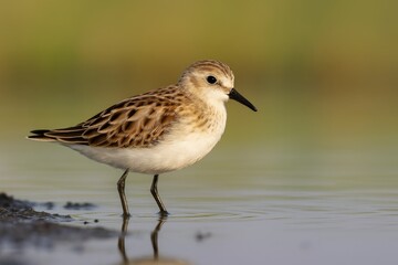 Fototapeta premium Adorable small bird resting in a natural setting