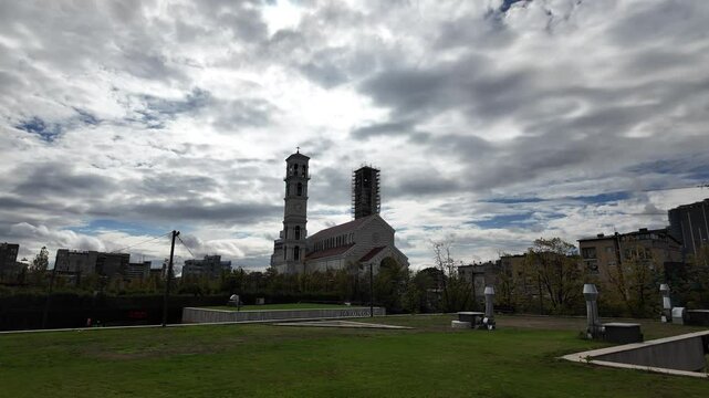 Cathedral of Saint Mother Teresa in Pristine, Kosovo