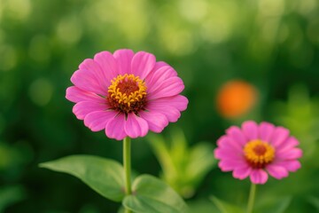 Obraz premium Detailed shot of vibrant pink blossoms in full bloom