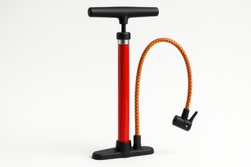 Vibrant hose used for bike inflation