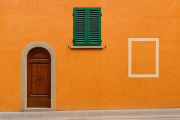 Residential Wall Design in a Historic Italian Region