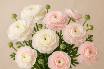 A beautiful arrangement of flowers in a bouquet