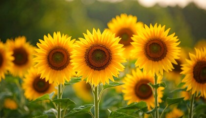 Obraz premium sunflowers in the field