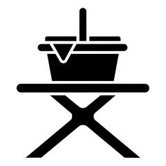 Picnic icon design 
