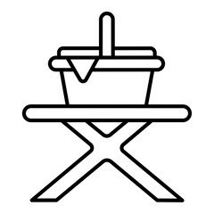 Picnic icon design 