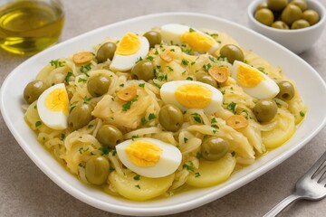 Traditional Salt Cod with Eggs: A Beloved Cuisine
