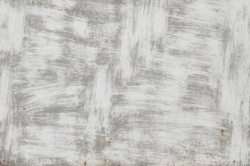 Obraz premium Metal Sheet Background with White Stained Artwork