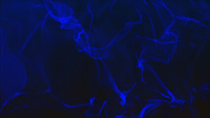 Abstract Blue Smoke Illustration A Mesmerizing Dance of Light and Shadow Ethereal Wisps against a Dark Backdrop Creating a Dreamlike and Mysterious Atmosphere