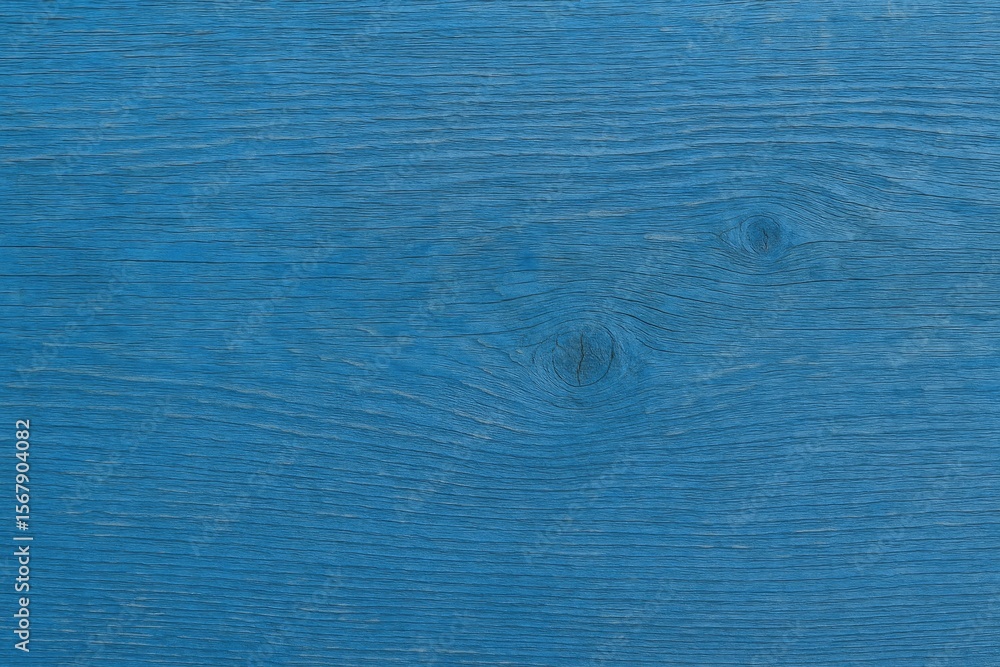 Poster designer's minimalistic background featuring a blue wooden texture with abstract colored patterns