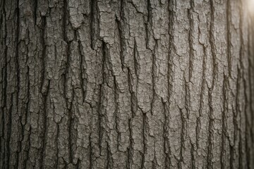 Fototapeta premium Surface of gray bark with subtle sheen