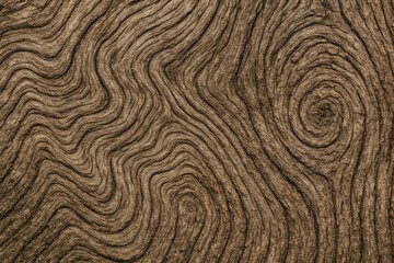 The bark displays intricate swirling patterns, while the shell remains lifeless