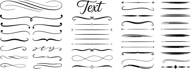 vector set of hand drawn arrows