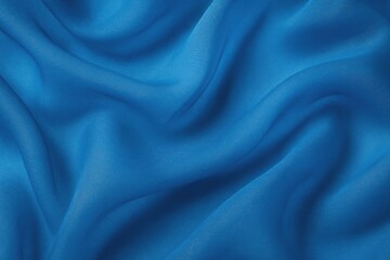 Luxurious Blue Silk Organza with a Sheer, Open-Weave Texture for Creative Projects