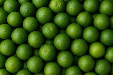 Fresh green oranges available at the marketplace