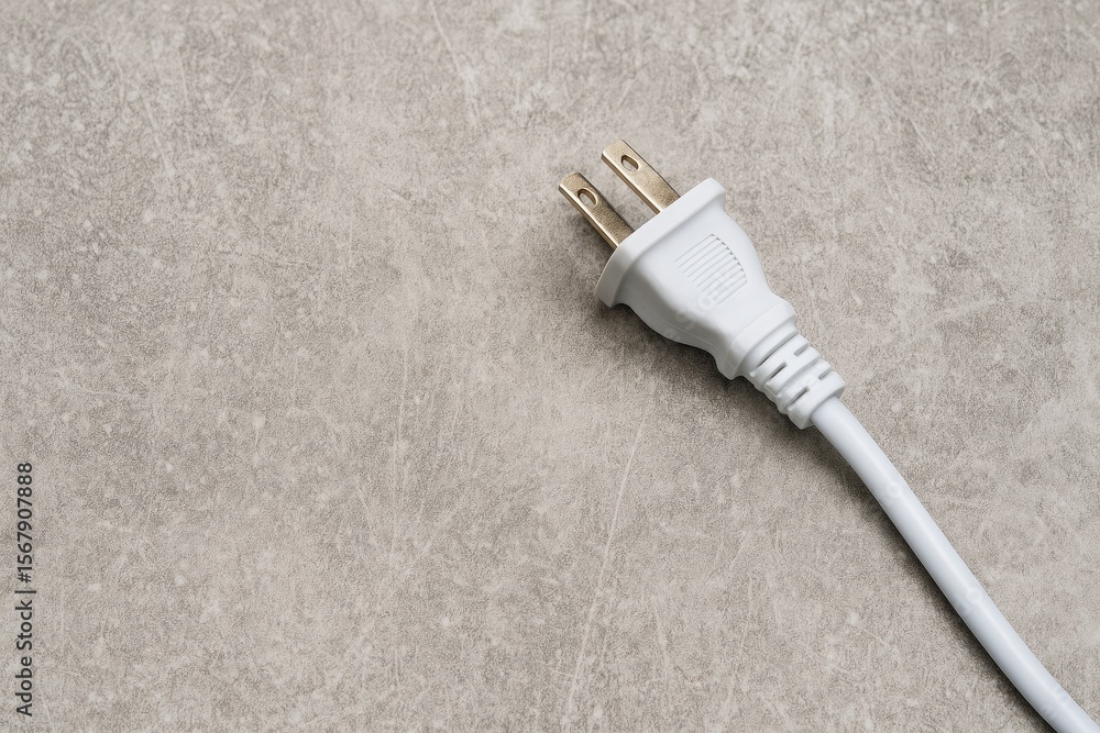 Poster concrete embedded electrical plug orientation