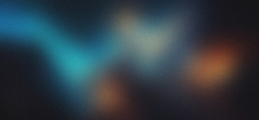 Abstract vibrant background abstract gradient shape on black or noisy background.