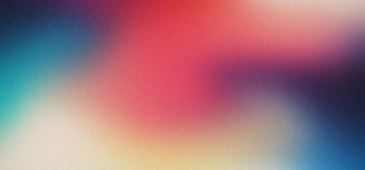 Abstract vibrant background abstract gradient shape on black or noisy background.