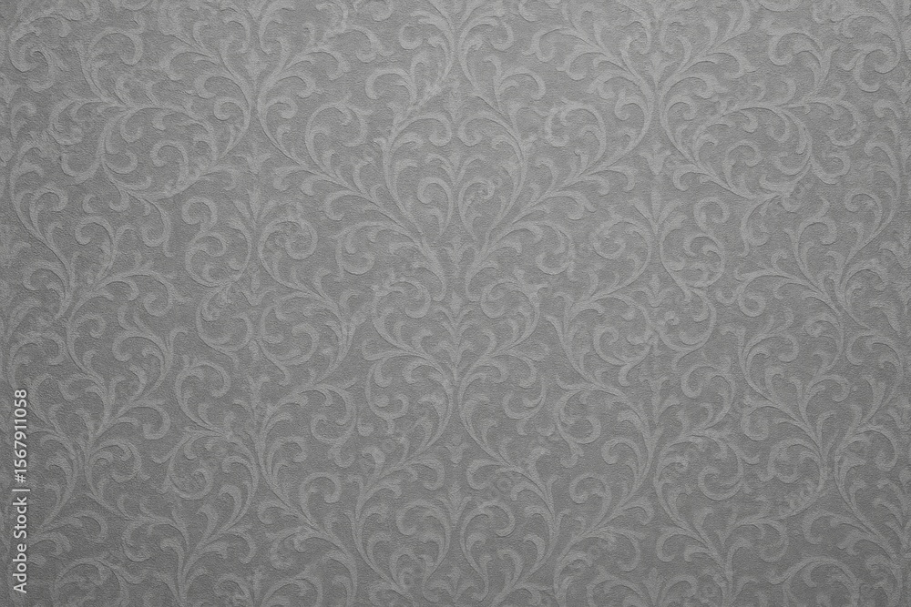 Poster subtle patterned gray surface with intricate design