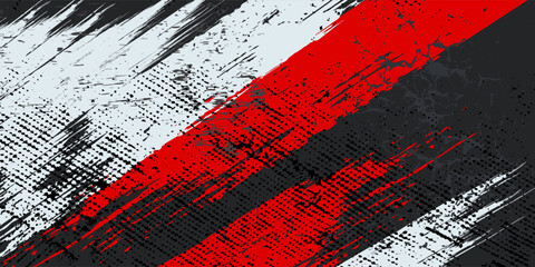 abstract red and black grunge background design vector illustration eps 10