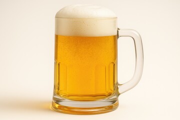 Bubbles inside a beer glass