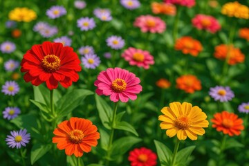 Vibrant and fresh floral arrangements showcasing colorful plants