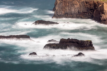Felsformation Ponta do Bode bei Canical, Madeira