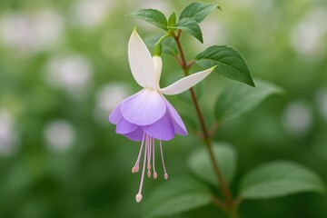 Vibrant pink bloom thriving in a lush garden setting