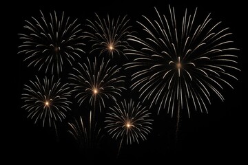 Obraz premium Spectacular fireworks illuminating the night sky