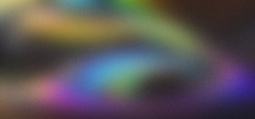 Abstract vibrant background abstract gradient shape on black or noisy background.