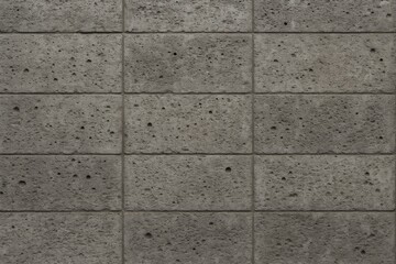 Textured grey concrete wall with holes and worn surface, alongside a rough cement floor and gritty appearance