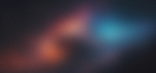 Abstract vibrant background abstract gradient shape on black or noisy background.
